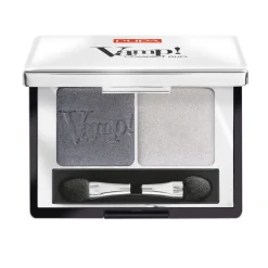 Vamp! Compact Duo Oogschaduw 009 Silver Stone 2,2 gr Oogschaduw