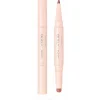 Best Vamp! Creamy Duo Lip Pencil & Shiny Lipstick 006 Deep Rose 0,8 gr Lipstick