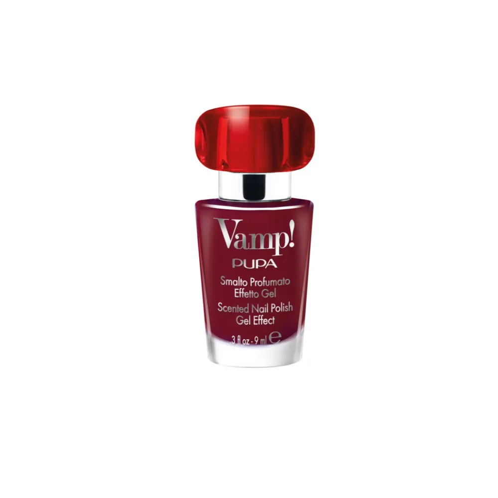 Nagellak<PUPA Milano VAMP! Scented Nail Polish Gel Effect 221 Infinite Burgundy 9 ml