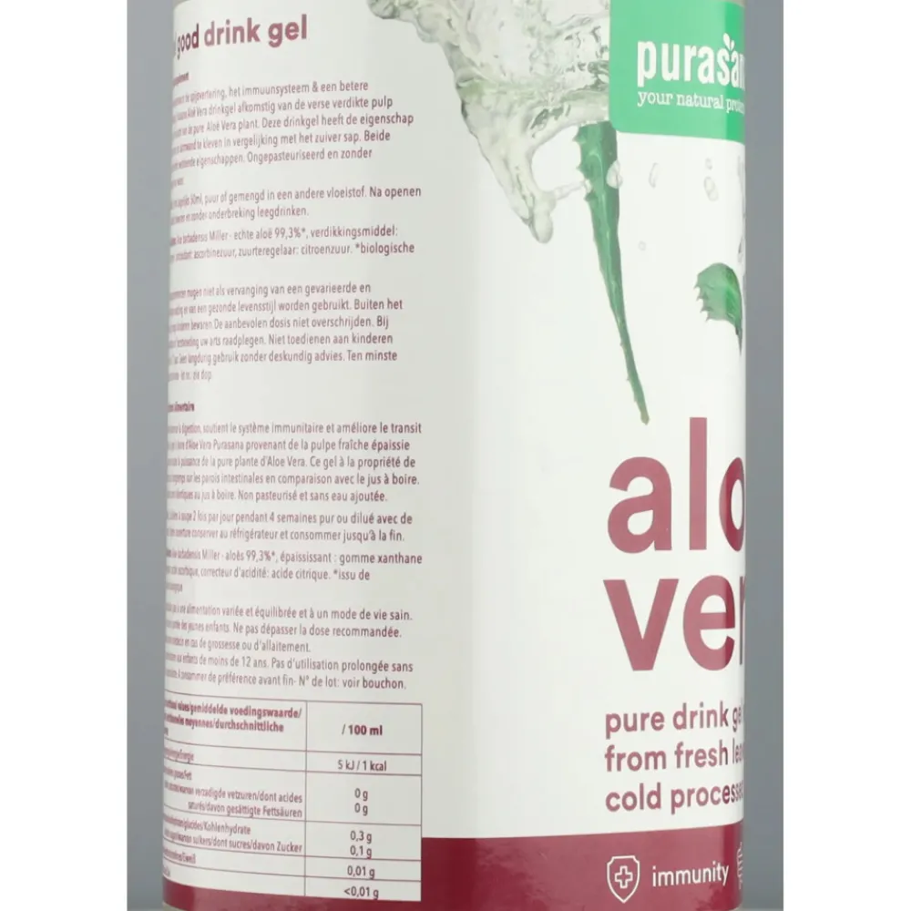 Best Aloe Vera Drink Gel (Met Pulp) Bio 1000 ml Dranken