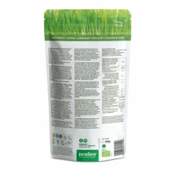 Gerstegras Poeder Bio 200 gr^Purasana Hot