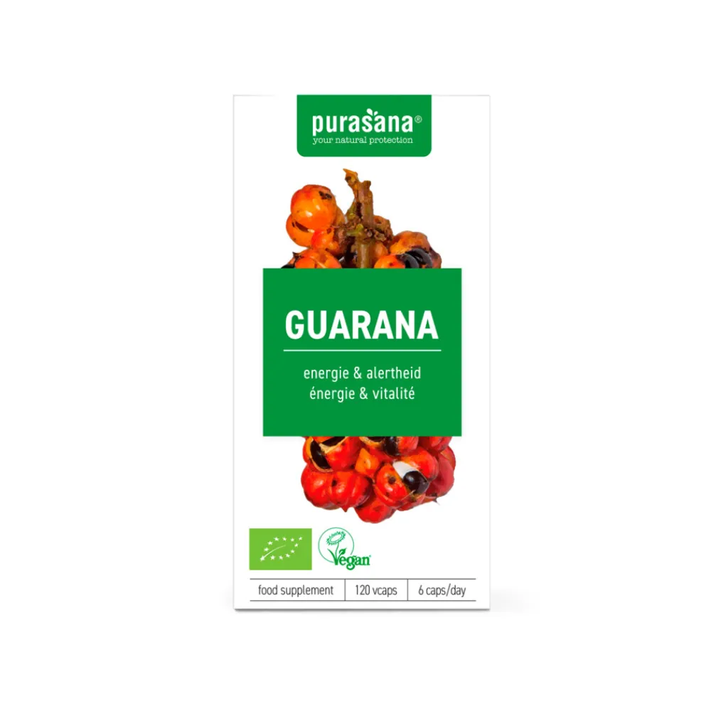 Guarana 120 vegacapsules Weerstand & Energie