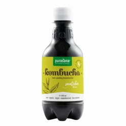 Thee<Purasana Kombucha Matcha Bio 330 ml