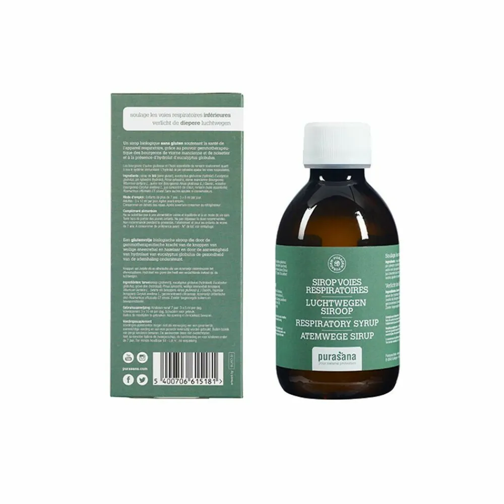 Luchtwegen Siroop 200 ml^Purasana Best