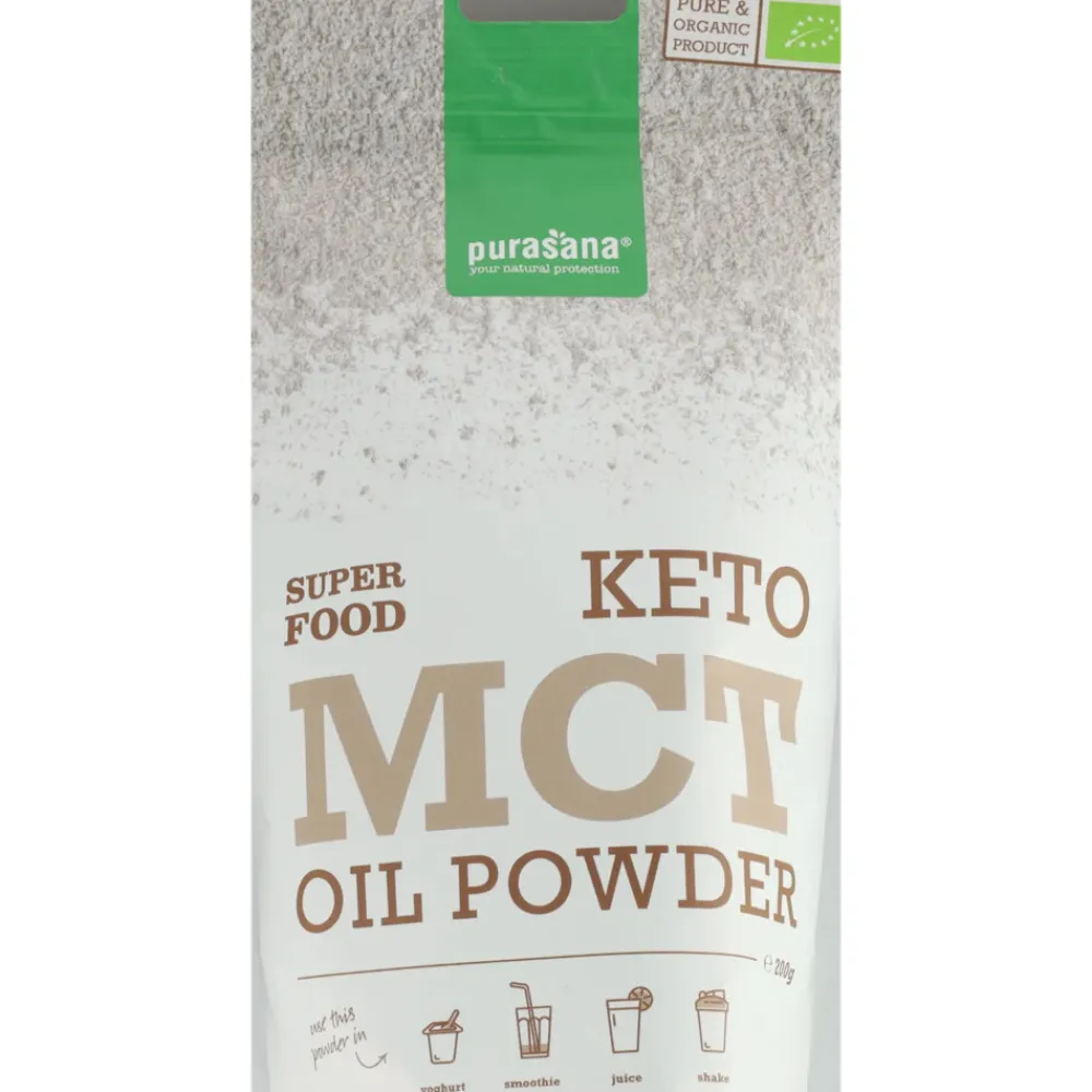 Superfoods<Purasana MCT Olie Poeder Biologisch 200 gr