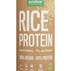 Sportvoeding & Drank<Purasana Single Protein Powder Vegan Rijst Natuur Bio 400 gr
