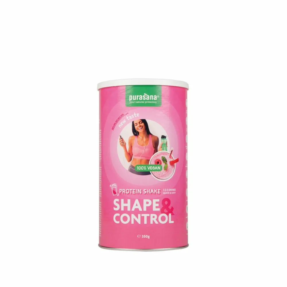 New Shape & Control Aardbei - Framboos 350 gr Sportvoeding & Drank|Dranken