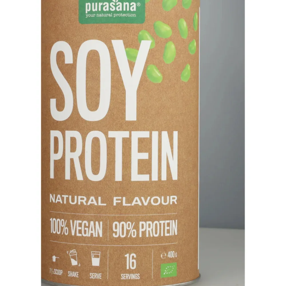 Sportvoeding & Drank<Purasana Single Protein Powder Vegan Soja Natuur 400 gr