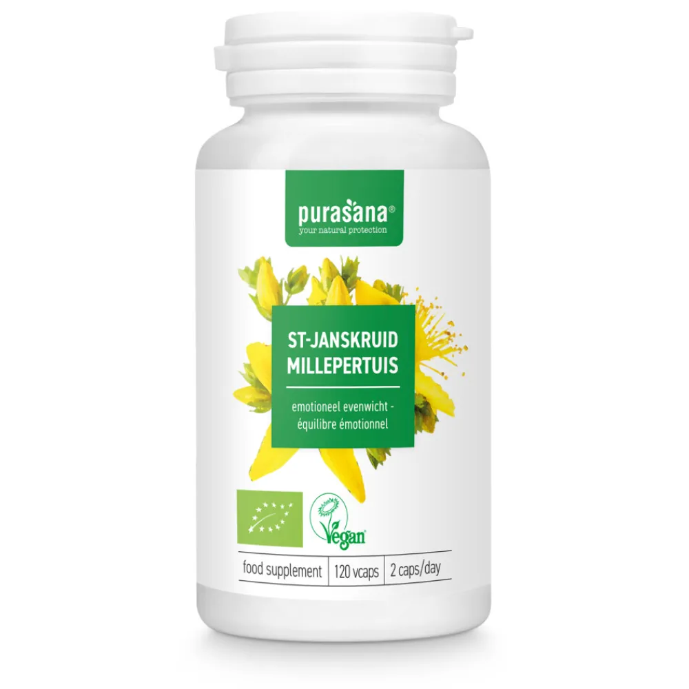 Clearance Sint-Janskruid Bio 120 Capsules Voor Vrouw Of Man