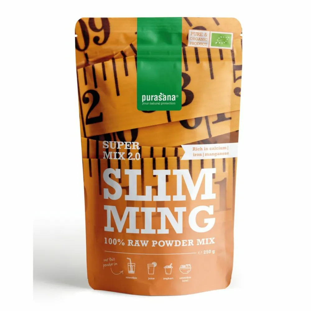 Superfoods<Purasana Slimming Poeder Mix 2.0 250 gr