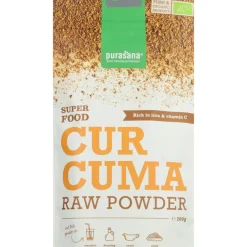 Super Spicy & Tea Bio Kurkuma Poeder 200 gr^Purasana Online