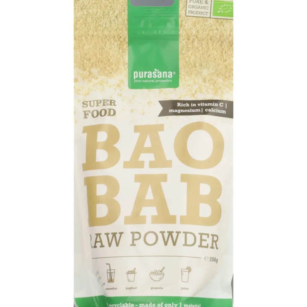 Outlet Superfood Baobab Poeder Bio 200 gr Superfoods