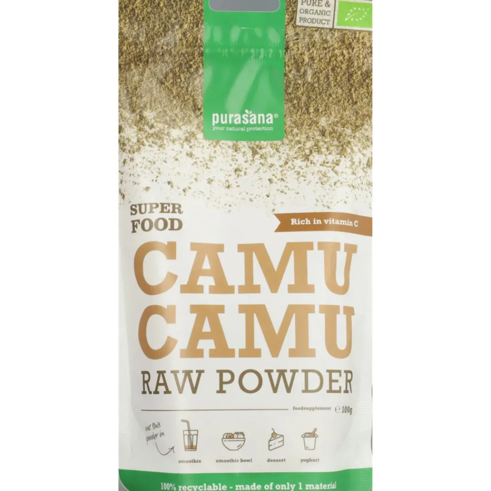 Superfoods<Purasana Superfood Camu Camu Poeder Bio 100 gr