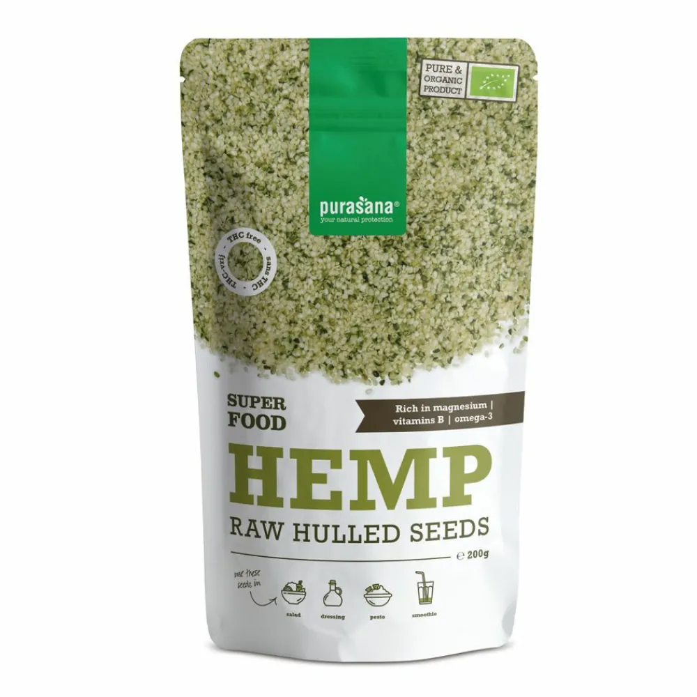Hot Superfood Hennepzaden Bio 200 gr Zaden