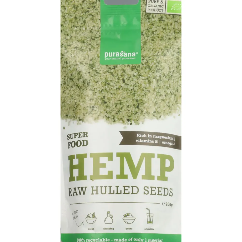 Hot Superfood Hennepzaden Bio 200 gr Zaden