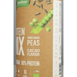 Vegan Erwt & Zonnebloem Proteine Mix Cacao BIO 400 gr^Purasana Sale