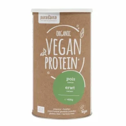 Vegan Proteine Erwt Natuur Bio 400 gr^Purasana Best