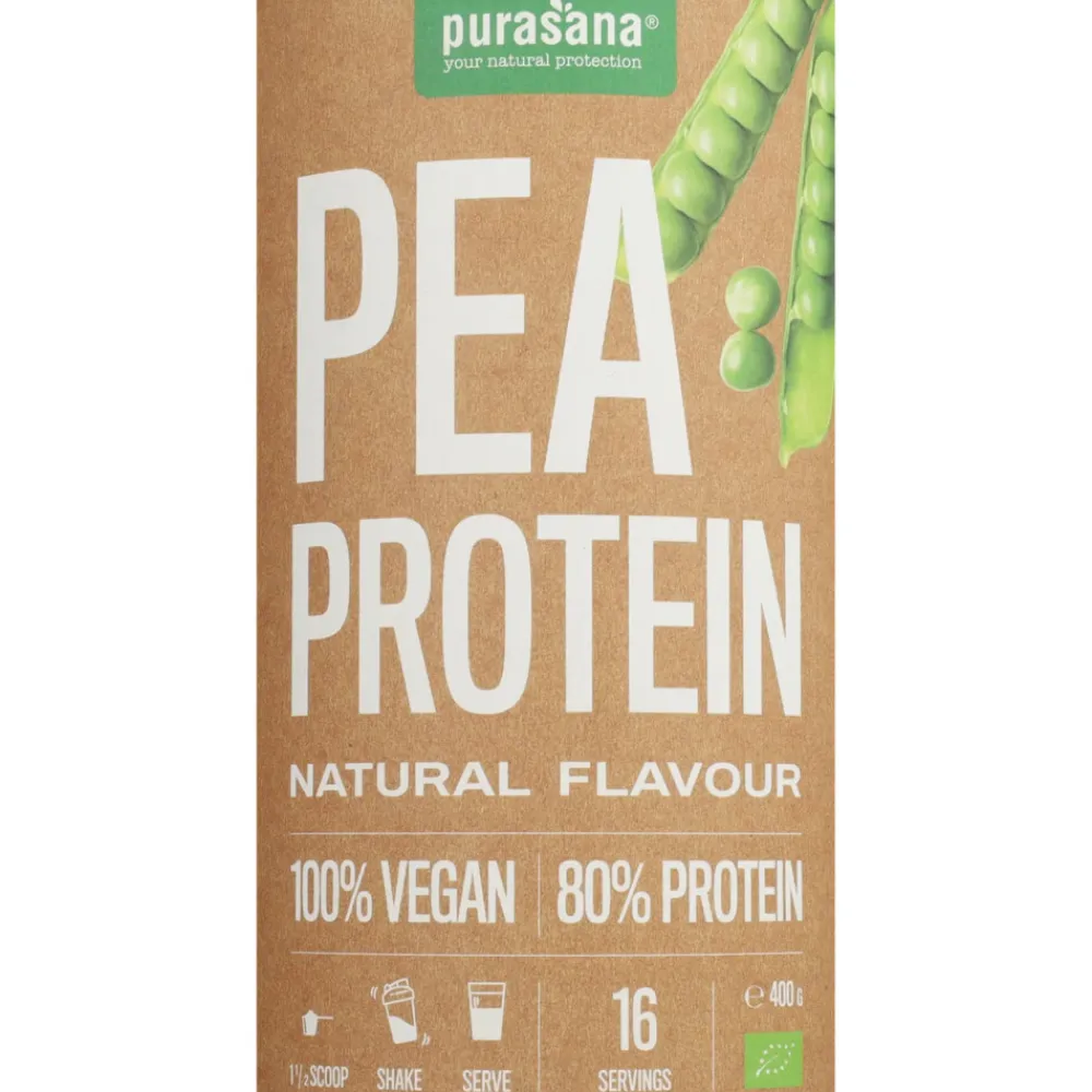 Vegan Proteine Erwt Natuur Bio 400 gr^Purasana Best