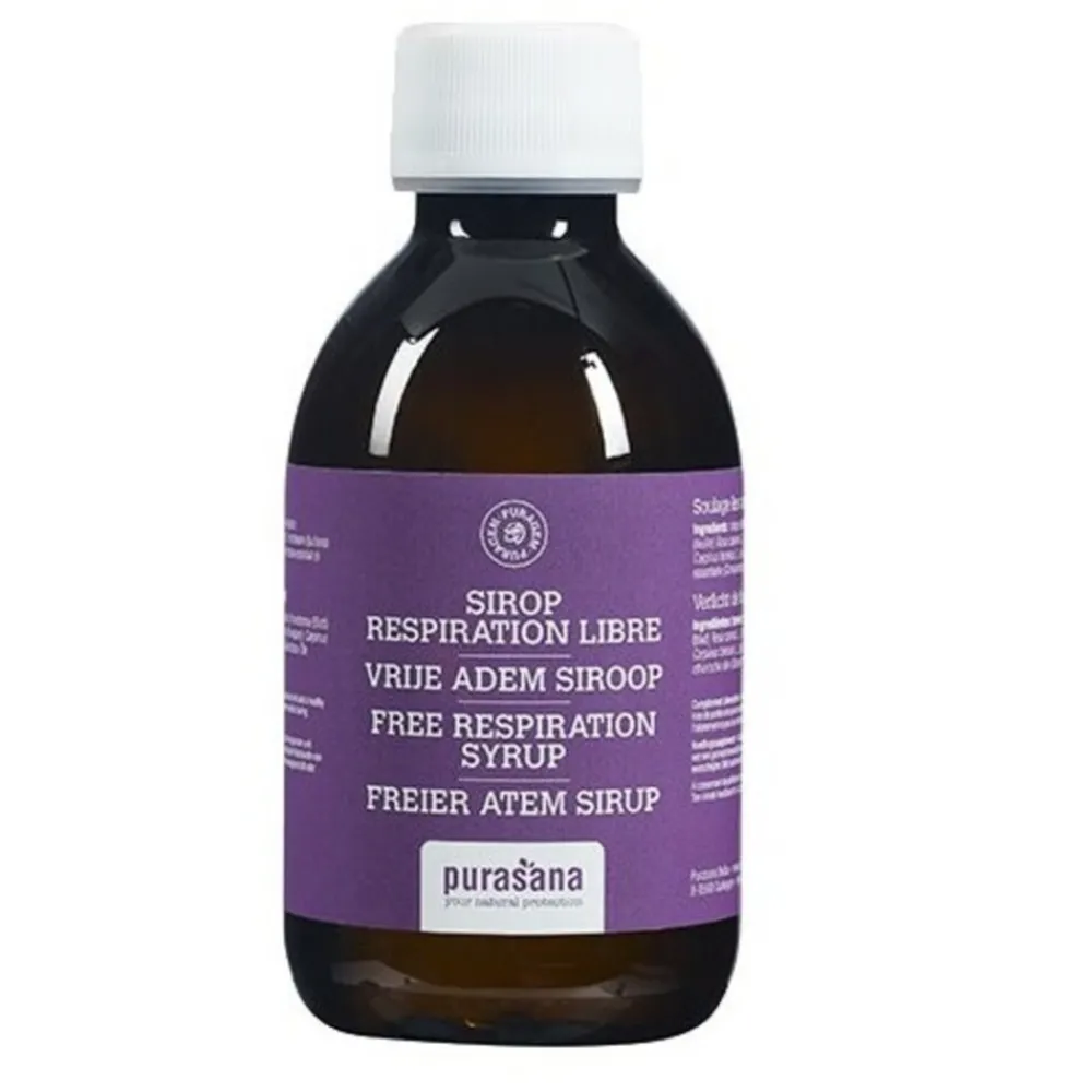 Luchtwegen & Keel<Purasana Vrije Adem Siroop 200 ml