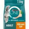 Kattenvoer<Purina ONE Adult Kip - Tarwe 7,5 kg