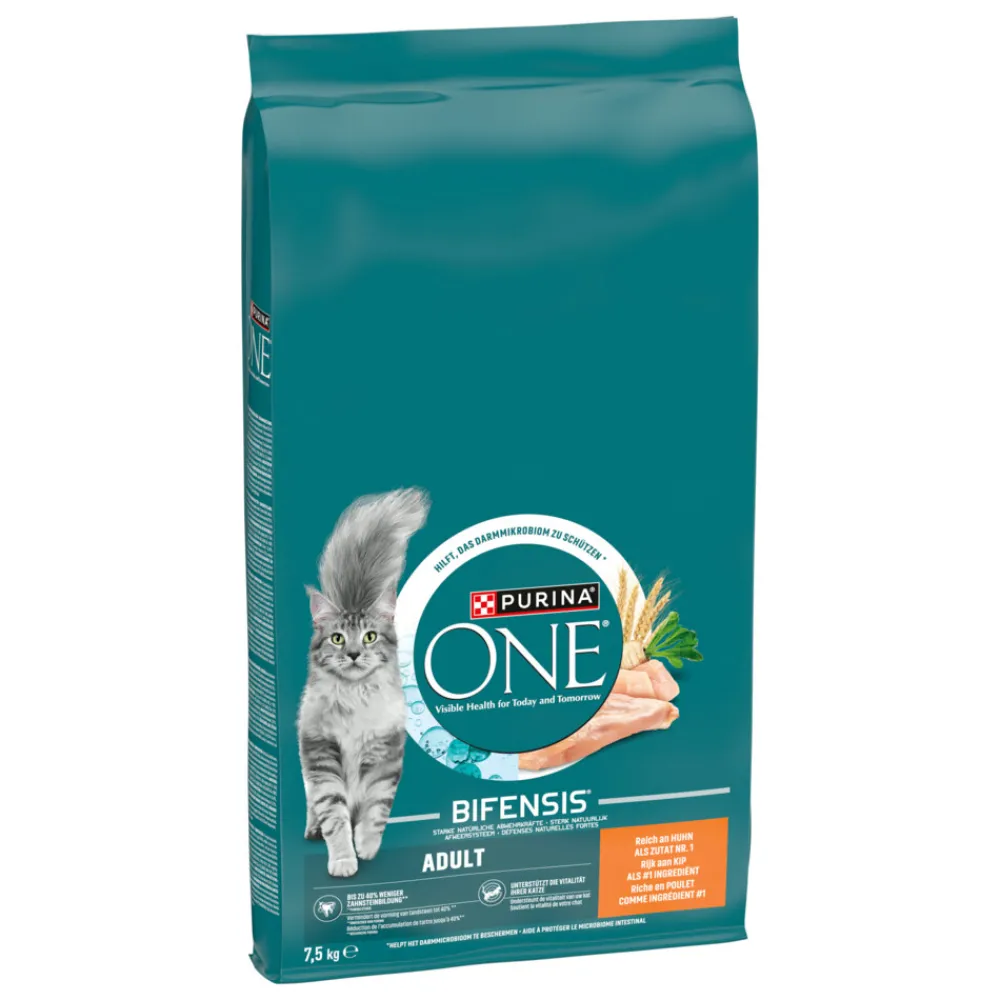 Kattenvoer<Purina ONE Adult Kip - Tarwe 7,5 kg