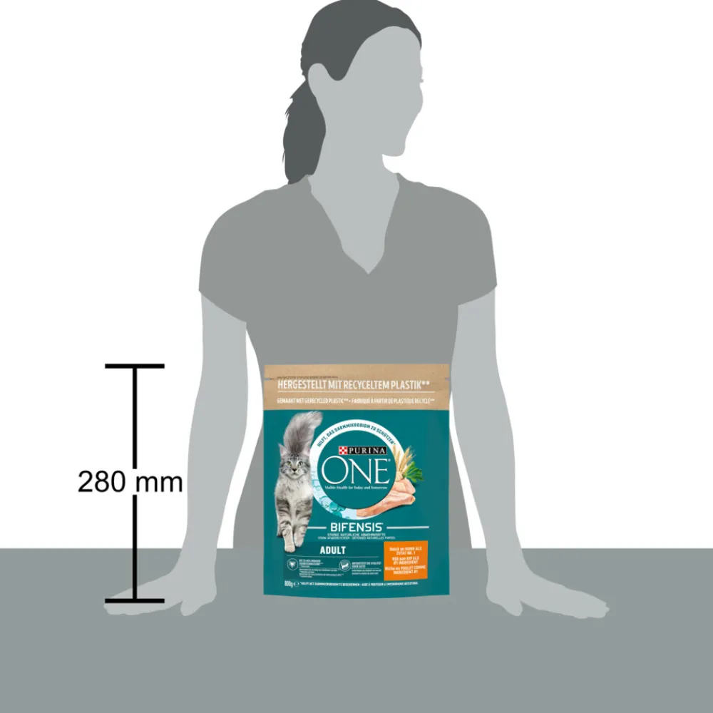 Hot Adult Kip - Volkoren Granen 800 gr Kattenvoer