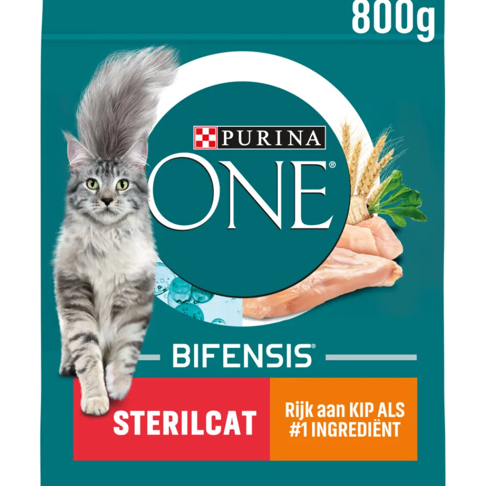 New Adult Sterilcat Kip - Tarwe 800 gr Kattenvoer