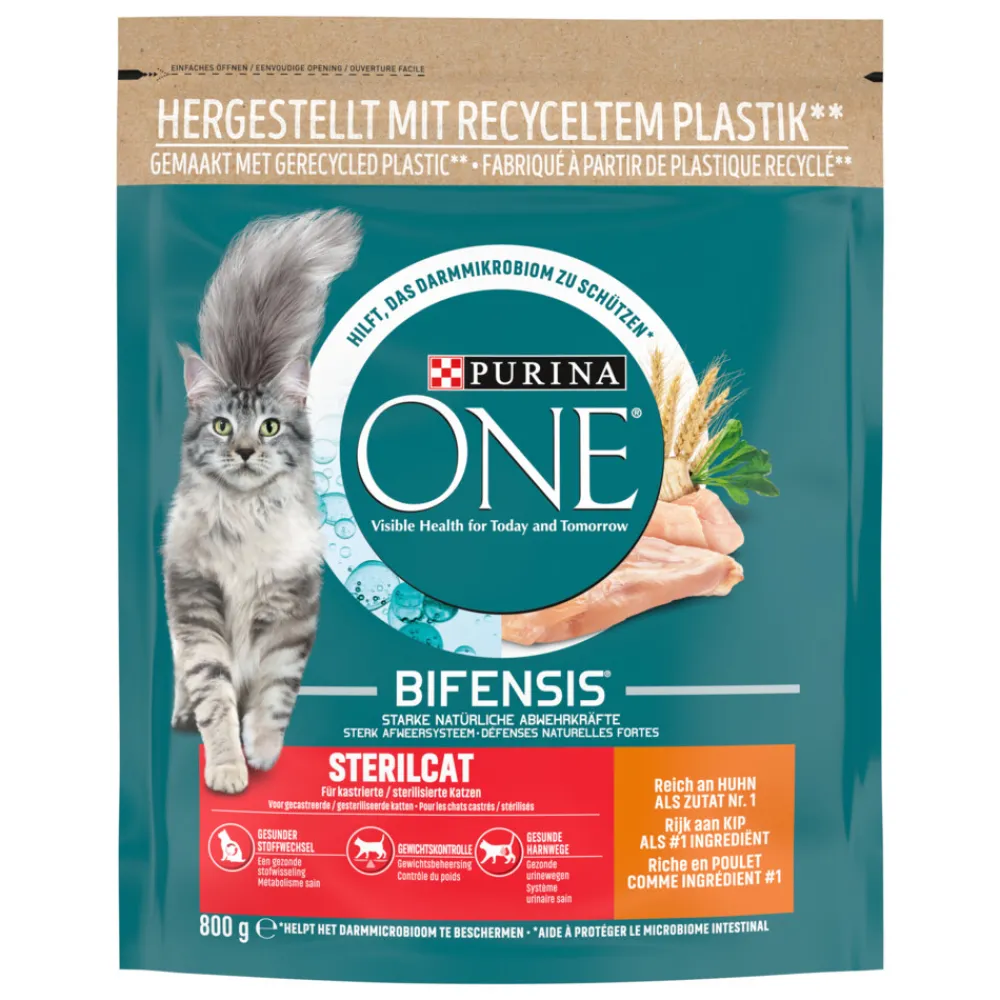 New Adult Sterilcat Kip - Tarwe 800 gr Kattenvoer