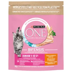 Kattenvoer<Purina ONE Junior Kip 800 gr