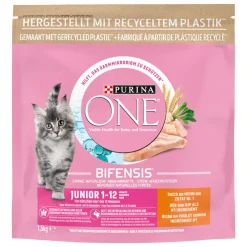 Discount Junior Kip - Volkoren Granen 1,5 kg Kattenvoer