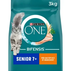 Kattenvoer<Purina ONE Senior Kip - Volkoren Granen 3 kg