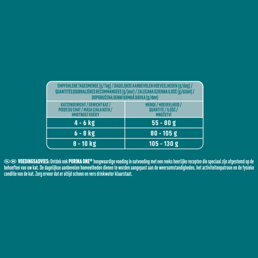 Kattenvoer<Purina ONE Sterilcat Rund - Tarwe 3 kg