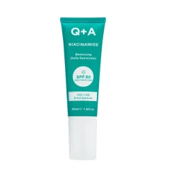 Zonbescherming<Q+A Face Sunscreen SPF 50 Balancing 50 ml