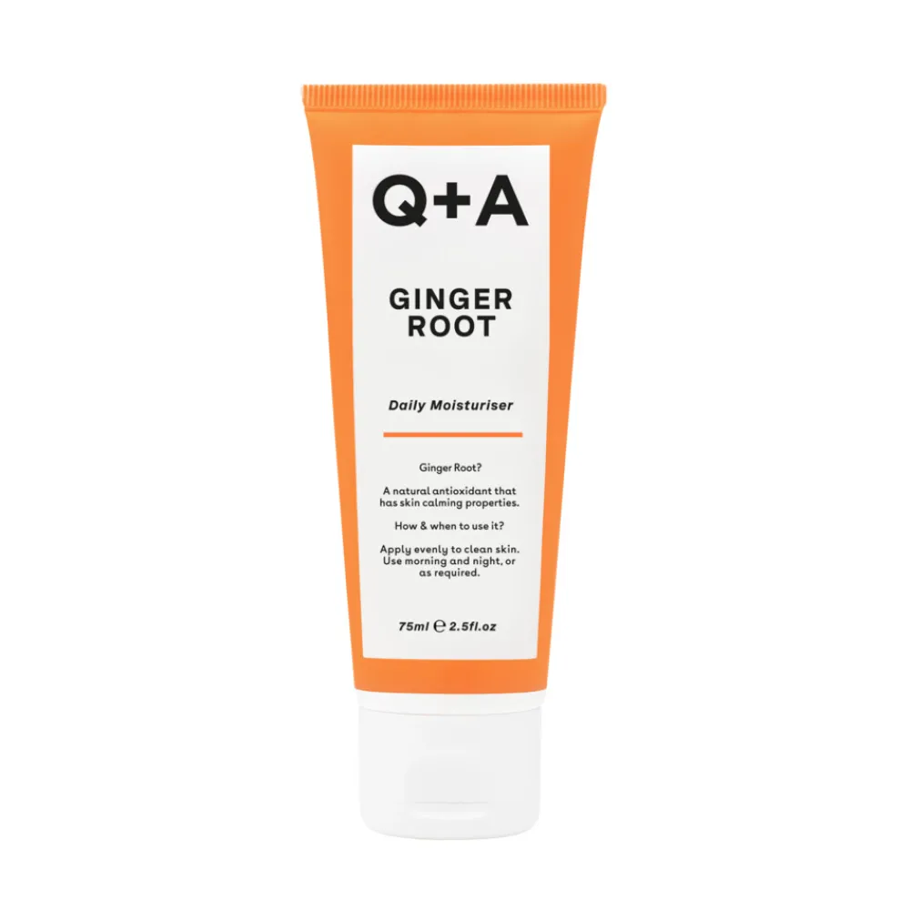 Dag- & Nachtcrème<Q+A Ginger Root Daily Moisturiser 75 ml