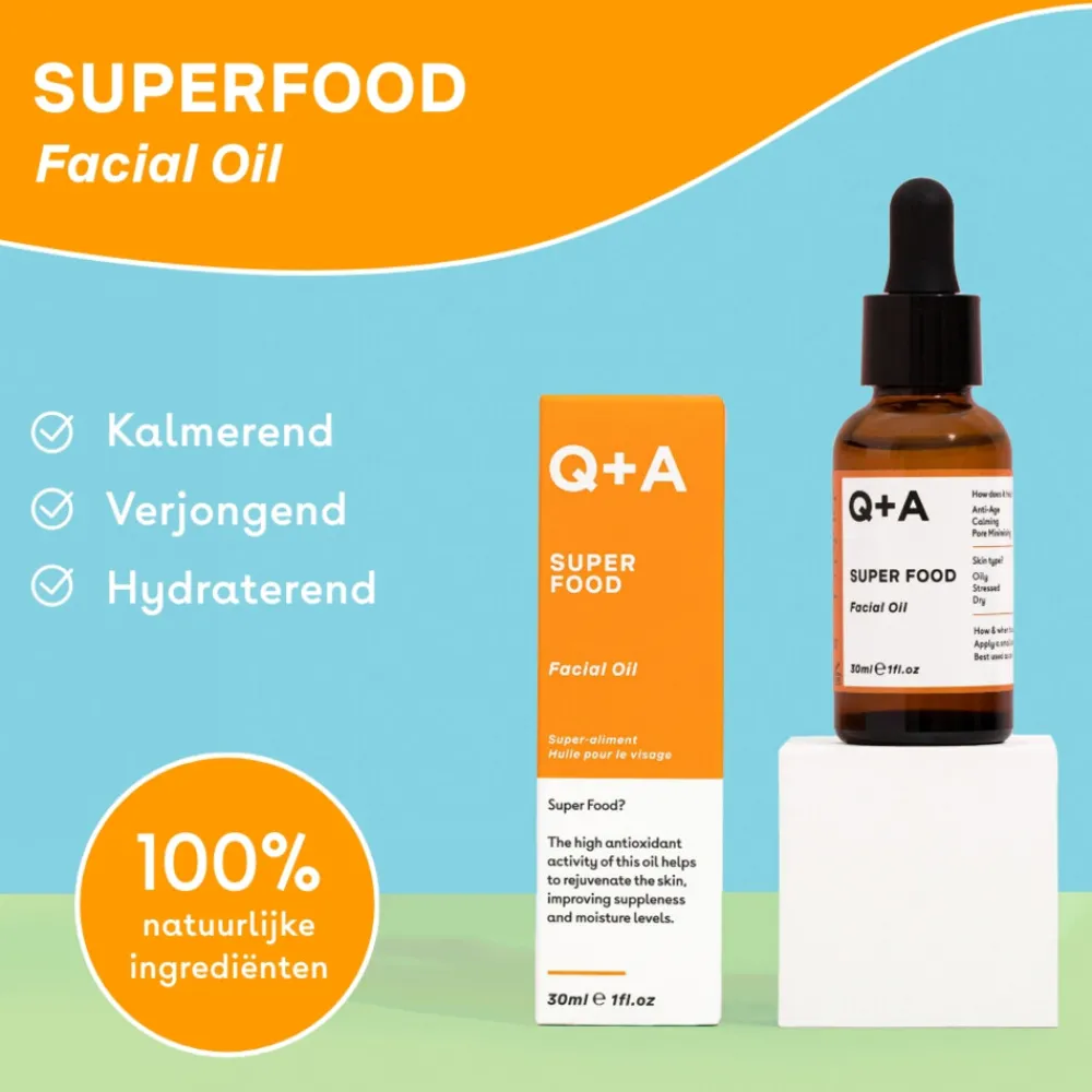 Superfood Gezichtsolie 30 ml^Q+A New