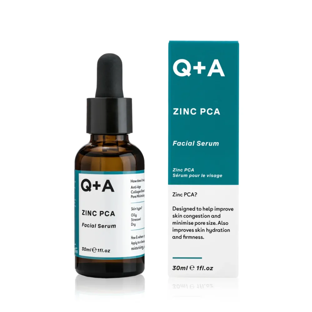 Serum<Q+A Zinc PCA Gezichtsserum 30 ml