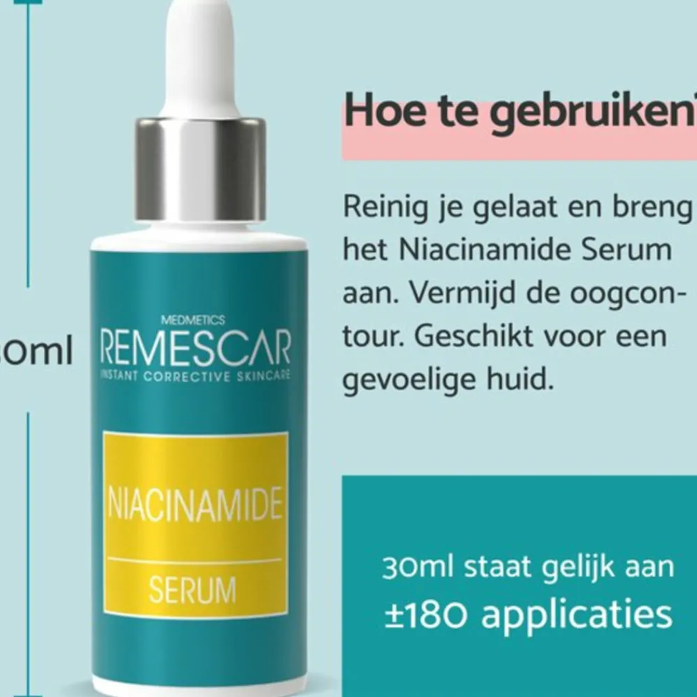 Serum<Remescar Serum Niacinamide 30 ml