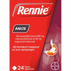 Anijs 24 tabletten^Rennie
