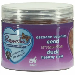 Gezonde Beloning Hartjes Hondensnack Eend 100 gr^Renske Clearance
