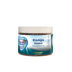 Snacks<Renske Gezonde Beloning Mini Hartjes Hondensnack Konijn 300 gr