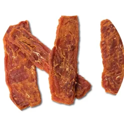 Snacks<Renske Gezonde Beloning Vleesrepen Hondensnack Lam 70 gr