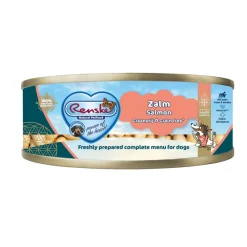 Vers Gestoomd Complete Menu Hondenvoer Nat Zalm Graanvrij 95 gr^Renske
