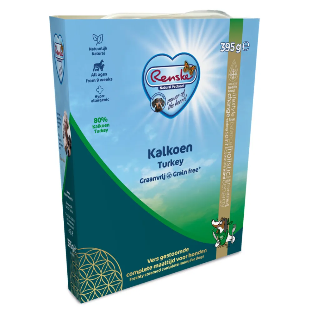Sale Vers Gestoomd Complete Menu Hondenvoer Nat Kalkoen Graanvrij 395 gr Hondenvoer