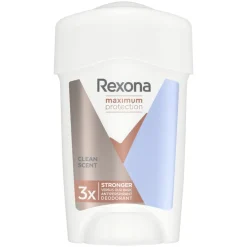 Deodorant<Rexona Deodorant Stick Cream Maximum Protection Clean Scent 45 ml
