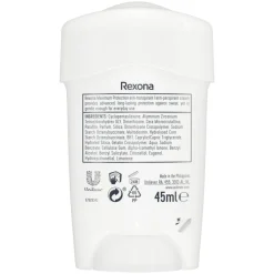 Deodorant<Rexona Deodorant Stick Cream Maximum Protection Confidence 45 ml