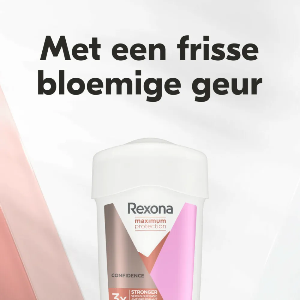 Deodorant<Rexona Deodorant Stick Cream Maximum Protection Confidence 45 ml