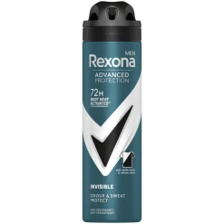 Men Deodorant Spray Advanced Protection Invisible 150 ml^Rexona Sale