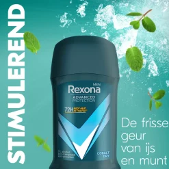 New Men Deodorant Stick Advanced Protection Cobalt Dry 50 ml Deodorant