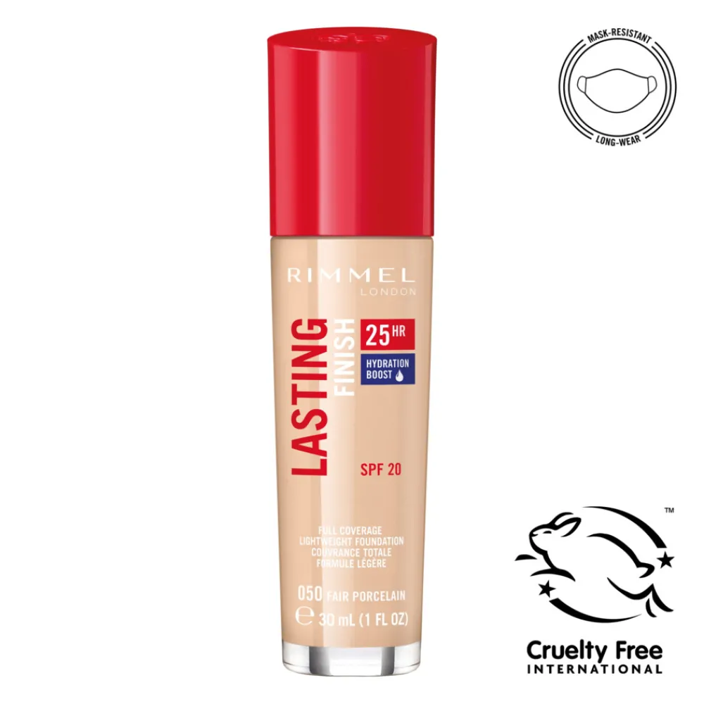 Lasting Finish Foundation 050 Fair Porcelain 30 ml^Rimmel Best