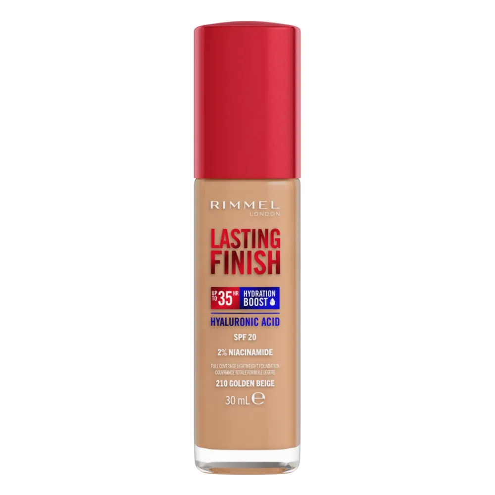 Lasting Finish 35H Foundation Golden Beige 210 30 ml^Rimmel New